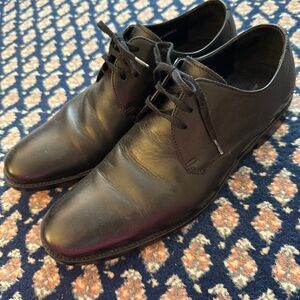 John Varvatos Luxe Men’s Black Leather Shoes size 8